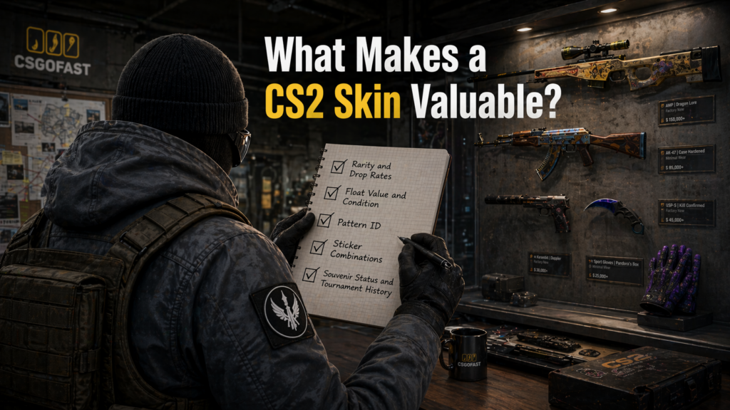 What Makes a CS2 Skin Valuable
